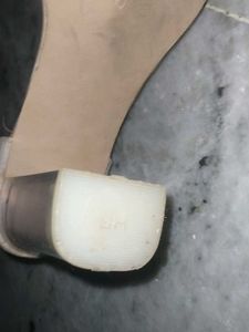 Stylish Beige Block Heels