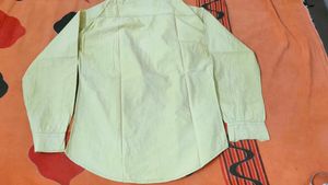Light Yellow Long Sleeve Shirt