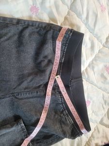 Gray Denim Jeggings