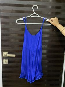 Vibrant Blue Jumpsuit
