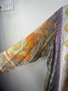 Vibrant Bohemian Print Long Kurta