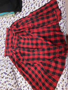 Classic Red &amp; Black Plaid Shirt
