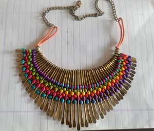 Assorted Earrings And Neck Peice