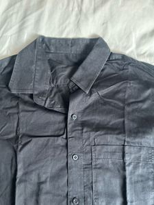 Classic Black Button-Down Shirt