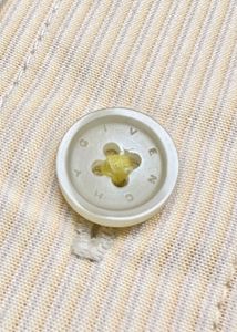 GIVENCHY Men's Cream Button-Up Shirt