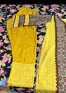 Chikankari Suit 💛