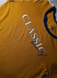 Mustard Yellow "Classic Beauty" T-Shirt