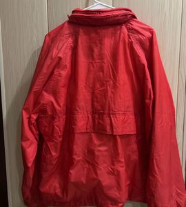 Red Windbreaker Jacket