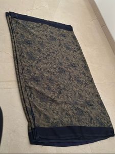 Elegant Floral Print Saree