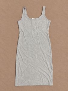 Grey Tank Dress | Says L fits M as well