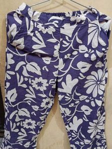 Stylish Floral Print Button-Up Top