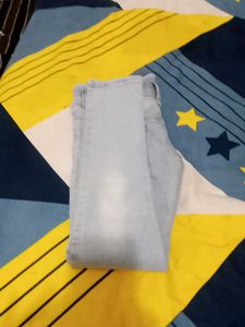 Cute Butterfly Embroidered Jeans