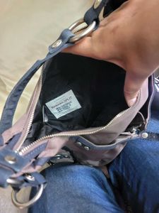 Ggl Shoulder  Brown Hobo Bag
