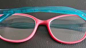 Vincent Chase pink &amp; turquoise glass frame