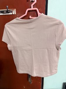 Basic Crew Neck Crop Top