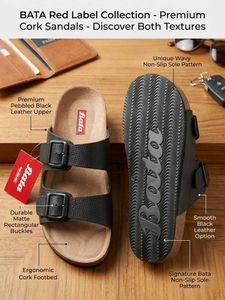 Bata Leather Sandal