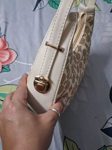 Coach Monogram Shoulder Bag
