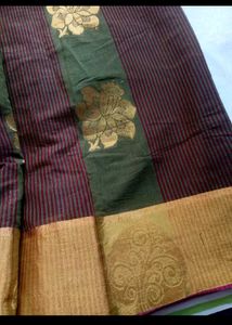 Banarasi Maroon Sari Fancy Saree
