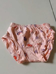 Cute Pink Cotton Briefs