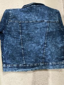 Stylish Acid Wash Denim Jacket