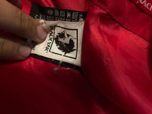Bright Red Gore-Tex Hooded Jacket