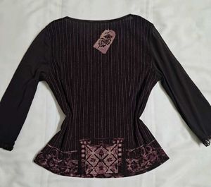 Y2k Vintage 2000s Hollywood Style Printed Top