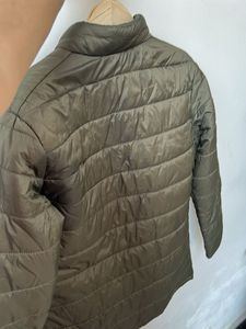 Bewakoof Olive Green Puffer Jacket
