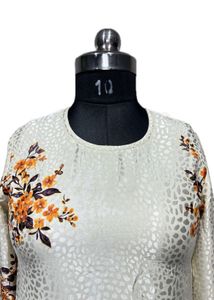 Floral Print Kurta