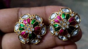 Exquisite Floral Stud Earrings
