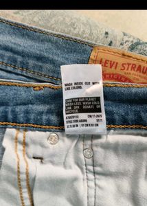Levi's 511 Light Wash  blue Jeans