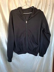 cropZip-Up Hoodie