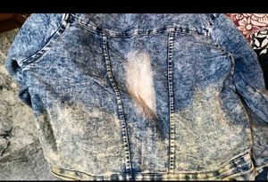 Acid Wash Denim Jacket