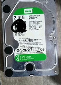 WD 2TB Internal Hard Drive 100% health