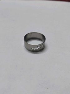 Unique Silver Tone Ring