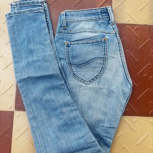 Lee Light Wash Denim Jeans