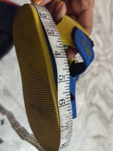 Cute Blue &amp; Yellow Sandals