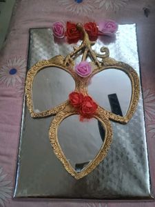 Vintage Heart Shaped Mirror Set