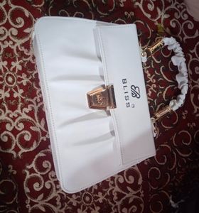White Handbag