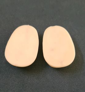 Off white shoes of a Doll from 1960s