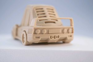 Tooned Ferrari F40 Kit Card 3D Printed