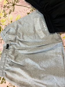 Grey &amp; Black Shorts combo🔥