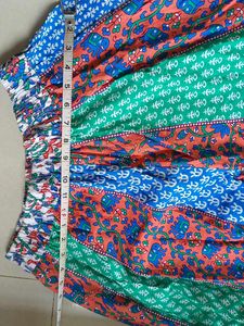 Boho Elephant Print Palazzo Pants