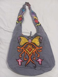 Sling Bag with Embroidery
