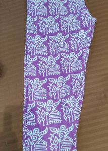 Purple Kurta with pant and duppata