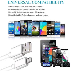 White Micro USB Cable