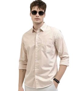 Men's Striped Casual Shirt