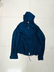 Men Navy Blue Light Jacket