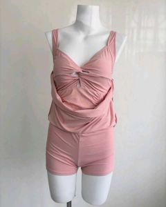 Chic Pink One-Piece