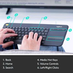 Logitech Wireless Keyboard with Touchpad