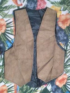 Brown Vest - Stylish Layering Piece